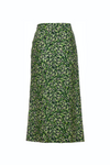 Serrana Skirt - Verde Flores