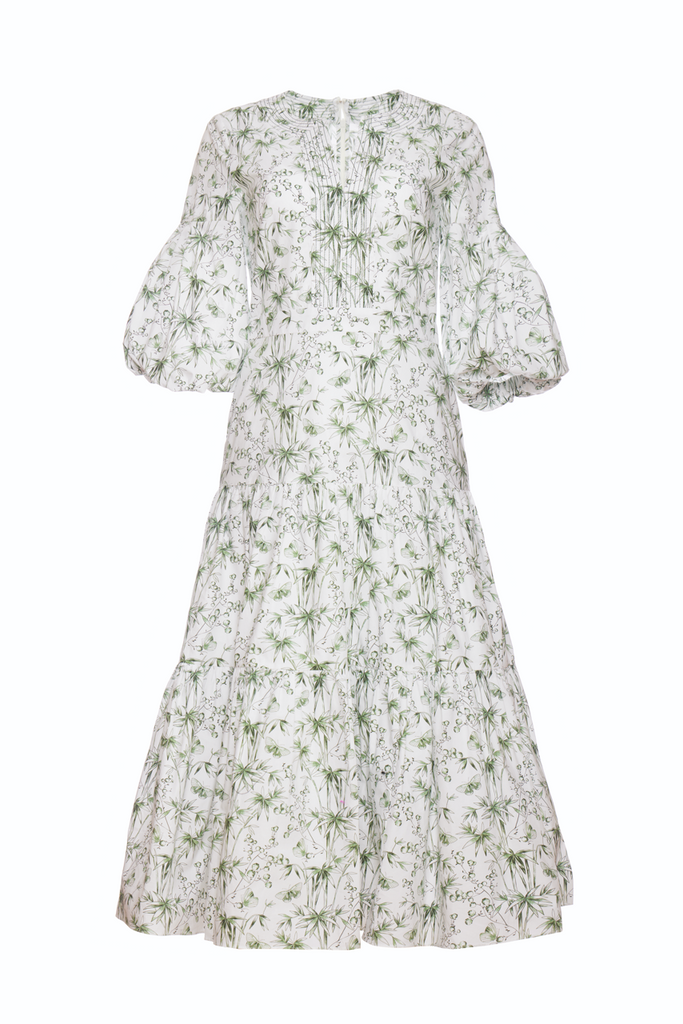 Acapulco Dress - Green Butterfly