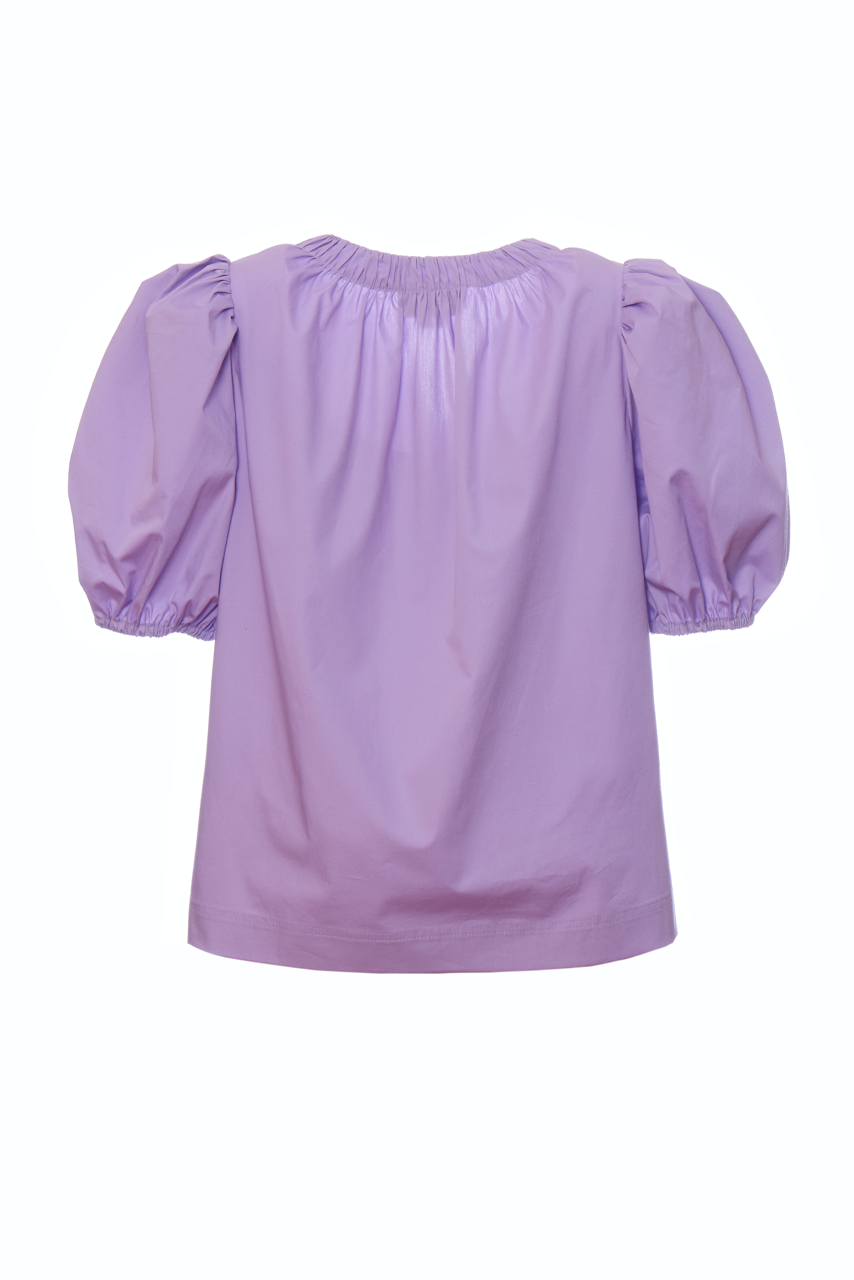 Puff Blouse - Lilac