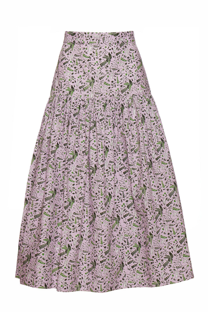 Oleanda Skirt - Lilac Aztec Batik
