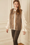 Mink Vest - Mocca