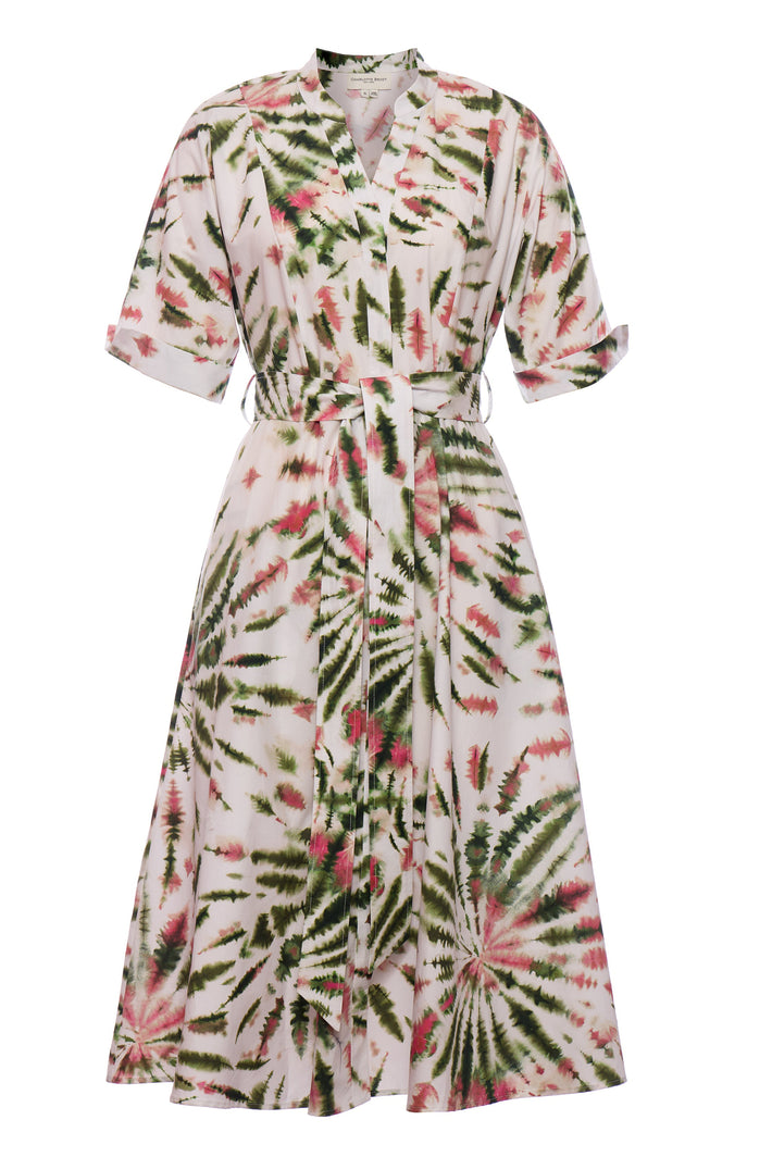 Orchard Dress Pink Tie Dye
