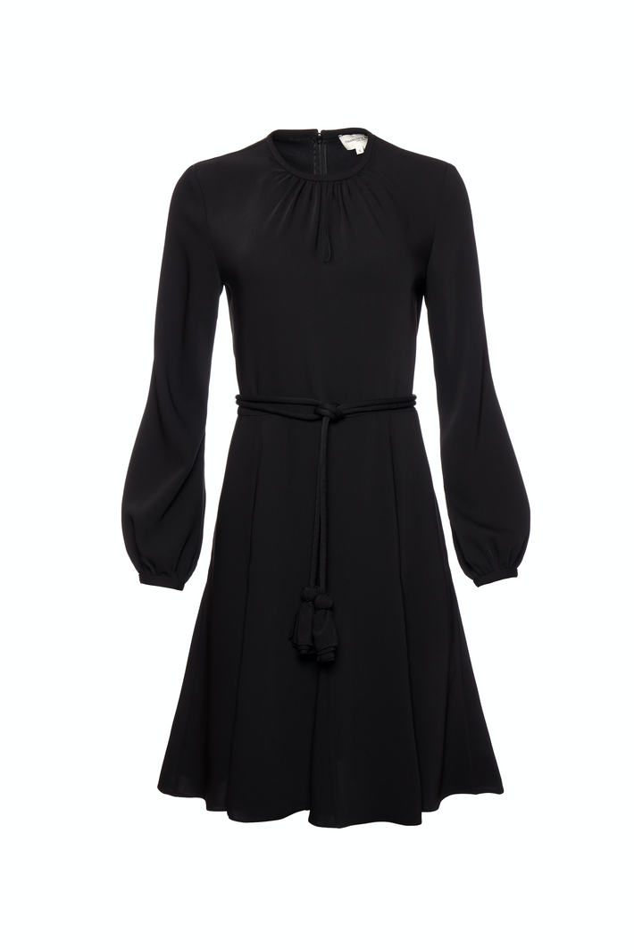 Petal Dress -  Black