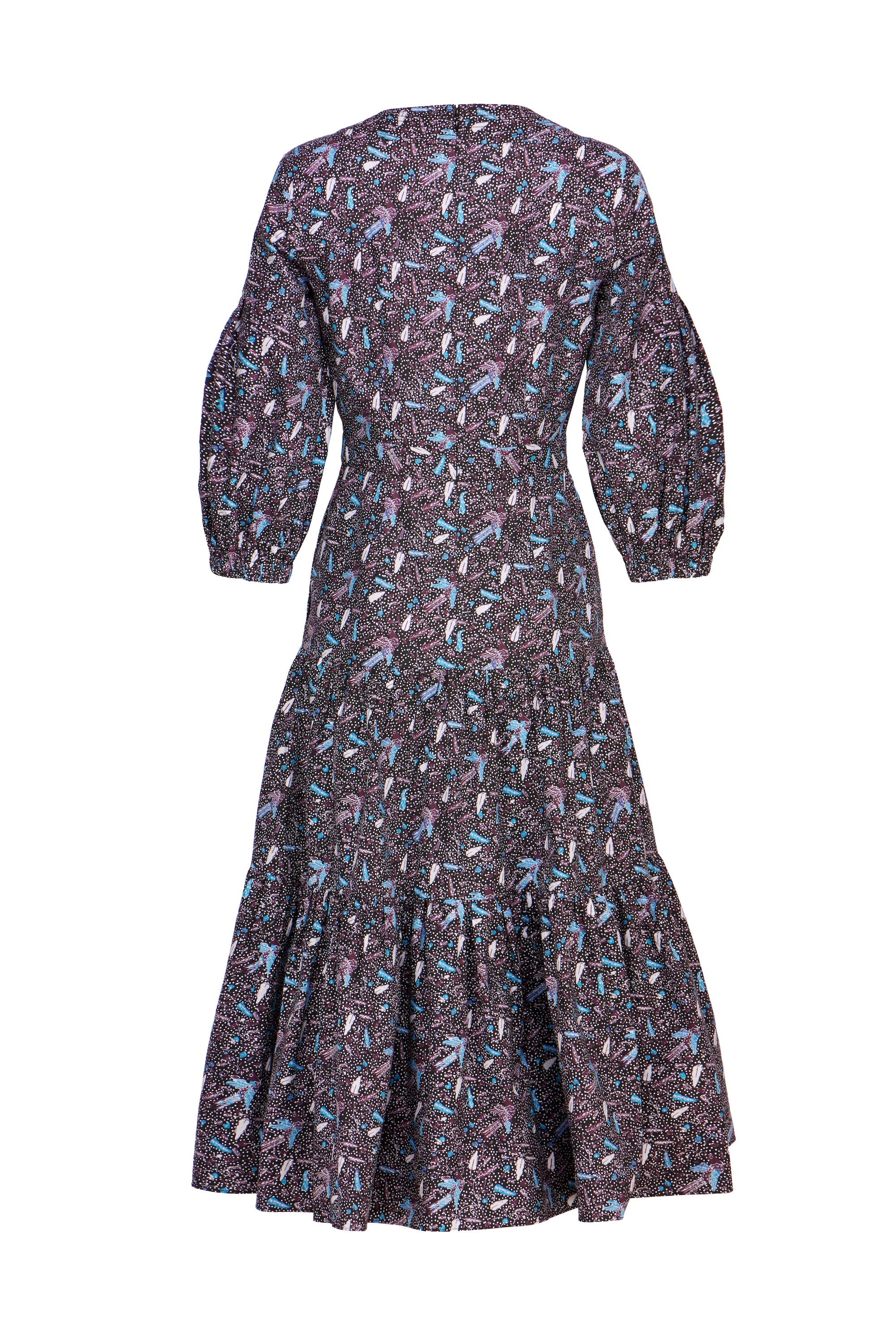 aztec midi dress Charlotte Brody Acapulco Dress