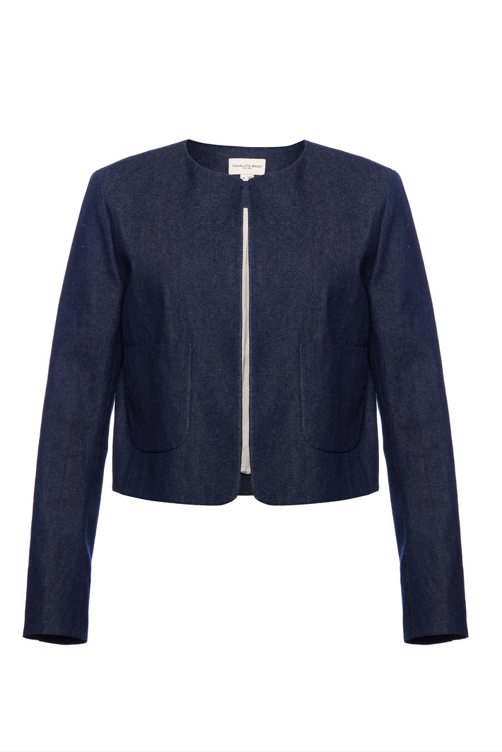 Crescent Blazer Denim