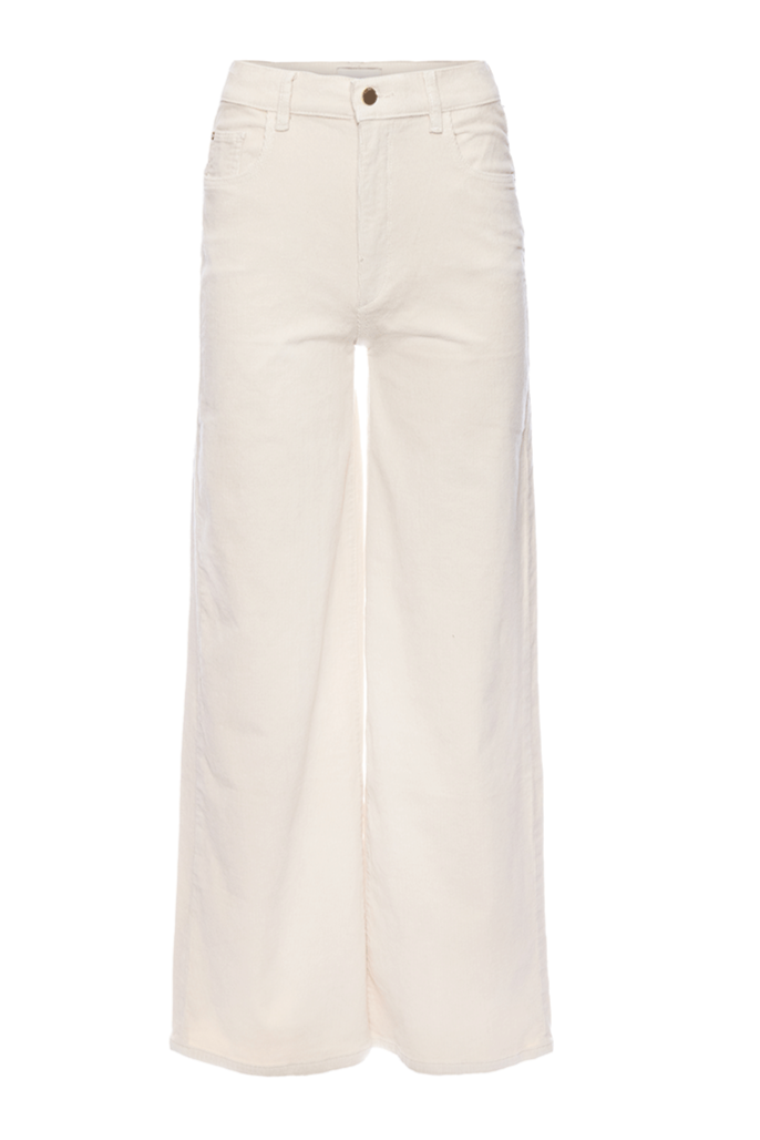 Hepburn Wide Leg Jean - Manilla Stretch Corduroy