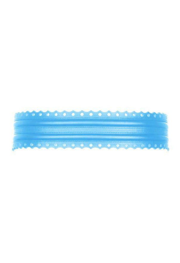 Fretwork Belt - Aqua