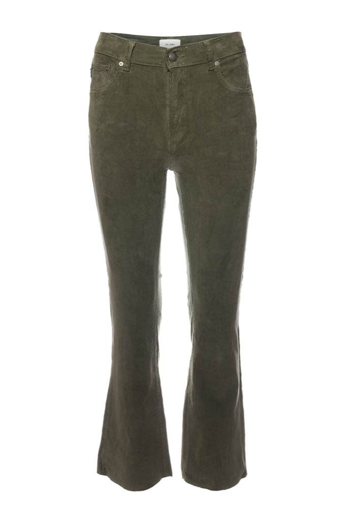 Bridget Boot Crop Jean - Trellis Corduroy