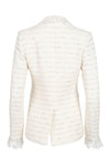 Shawl Collar Blazer - Sky Stripe
