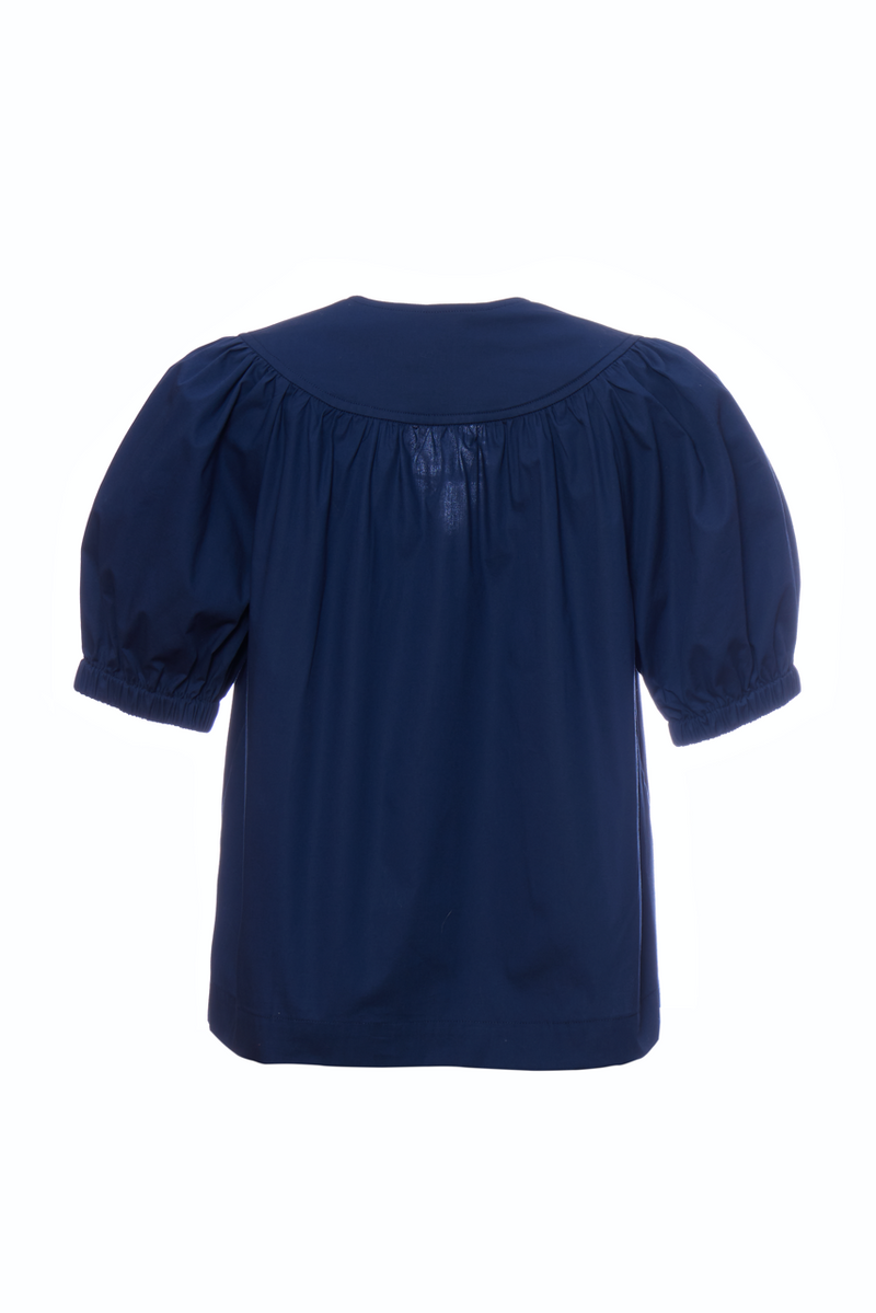 Belle Blouse - Navy