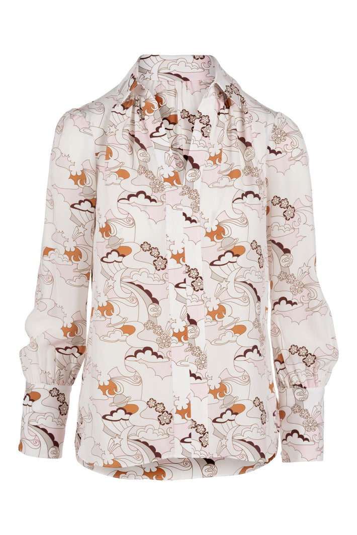 Laurel Blouse Cosmic Rose