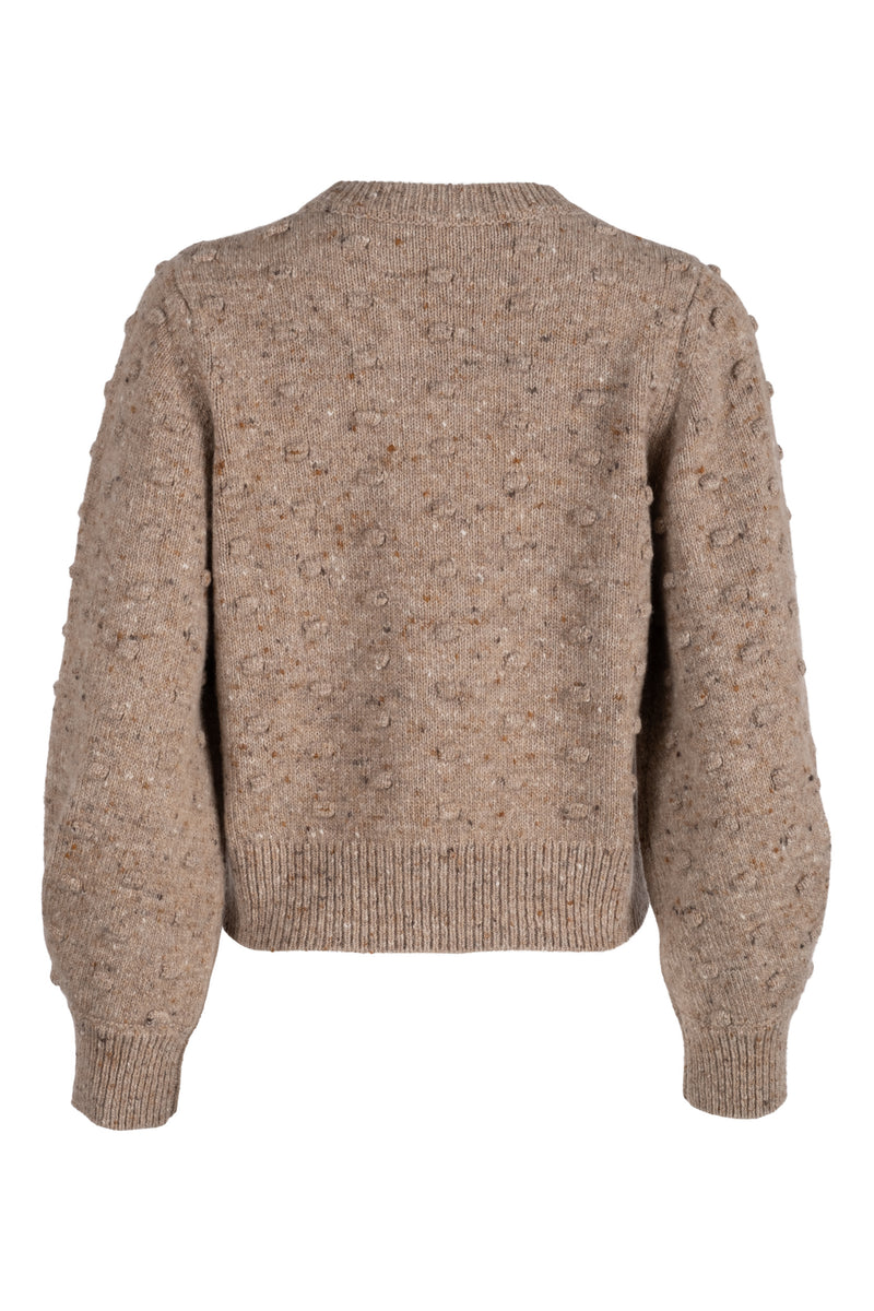 Berry Sweater - Sand Speckle