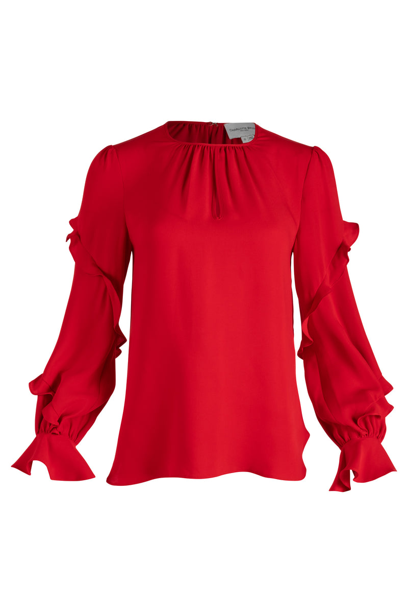 Aurora Blouse - Red