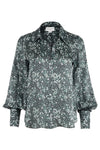 Isabella Blouse - Green Water Lily