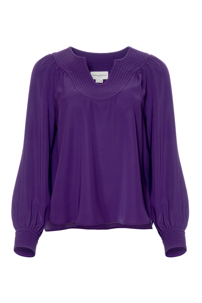 Boho Blouse - Blackberry
