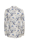 Laurel Blouse - Blue Watercolor Floral