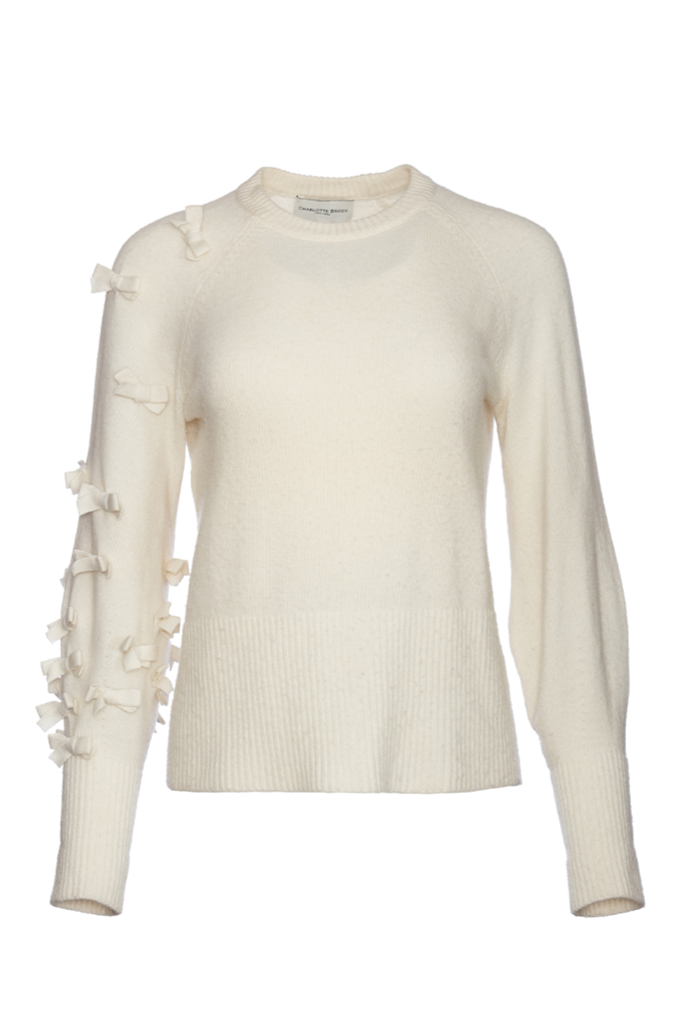 Bow Sweater - Ivory