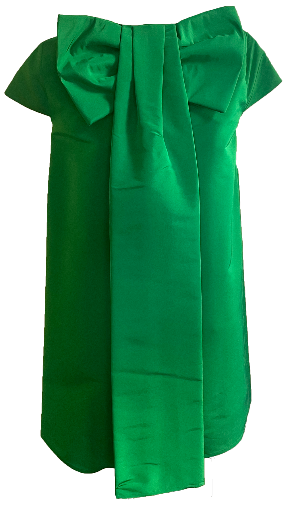 Bow Dress - Emerald