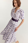 Arbor Blouse - Plum Shibori