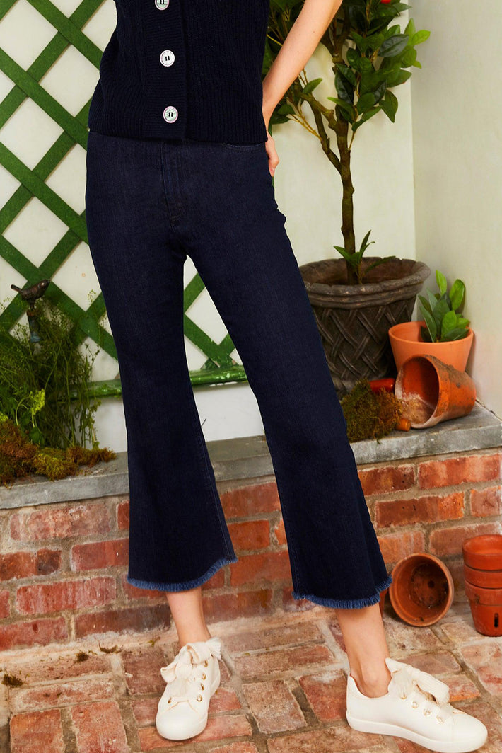 Crop Jean - Blue Denim