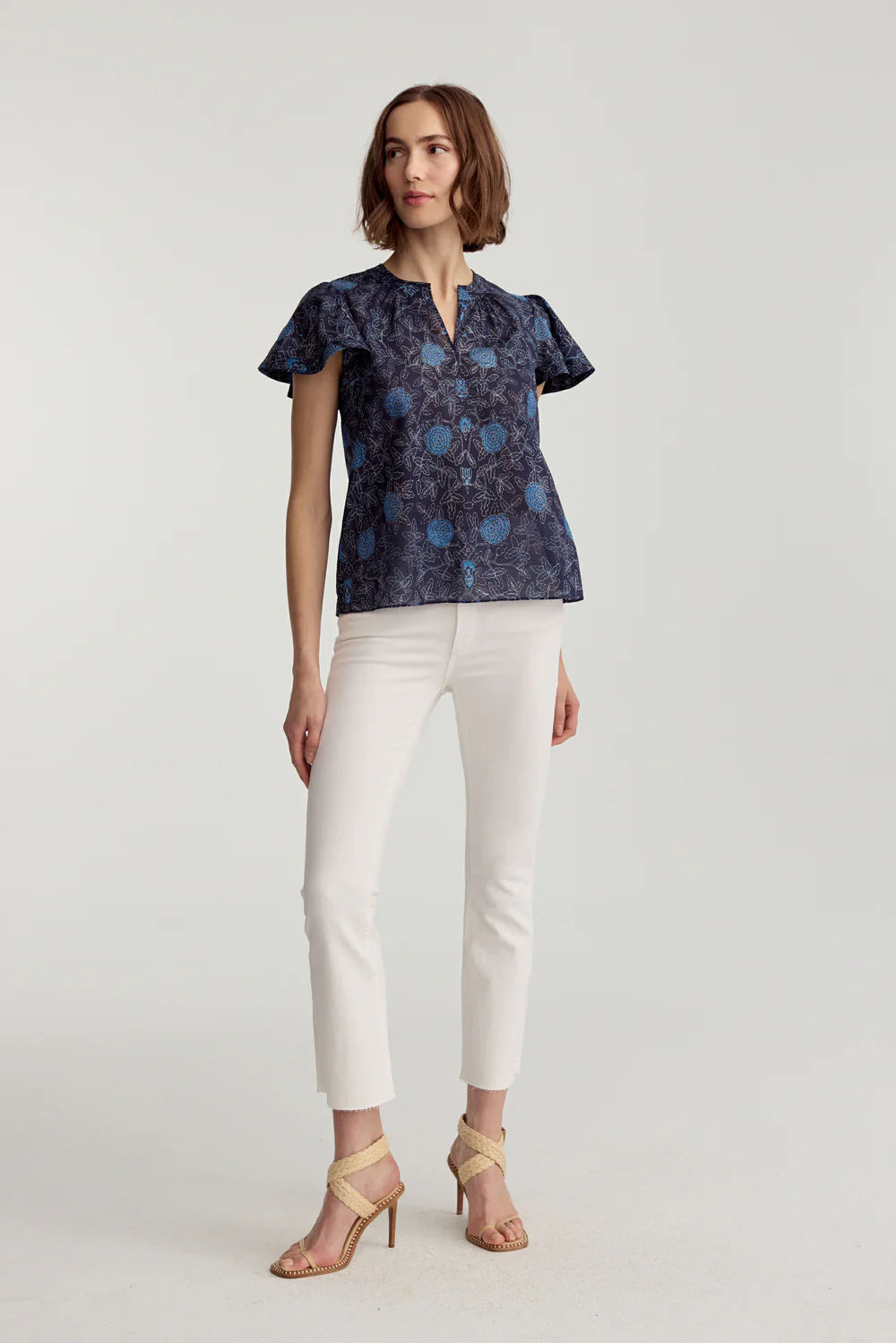 Bridget Boot Crop Jean White (S25)