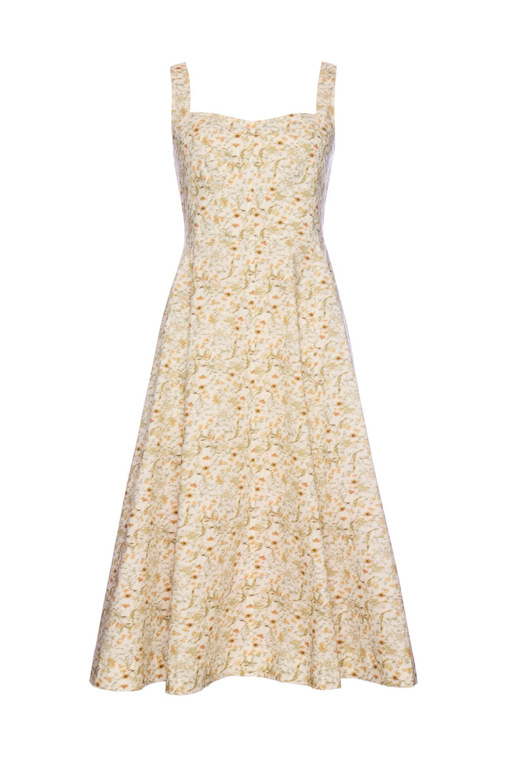 Allegra Dress - Yellow Anemone
