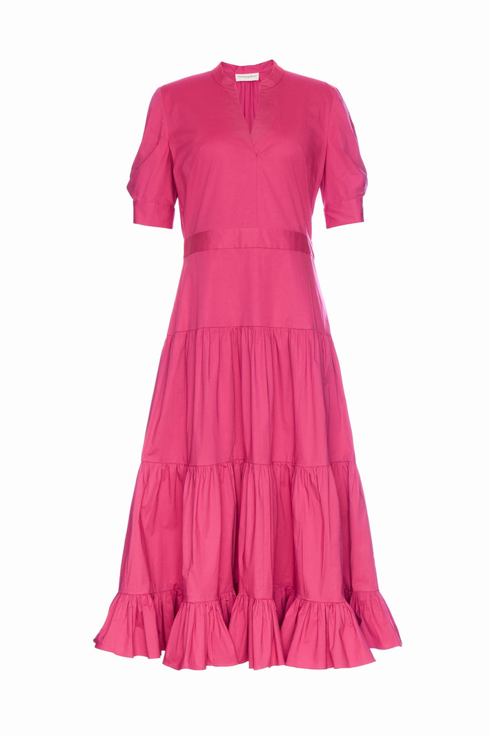 Cadiz Dress - Raspberry