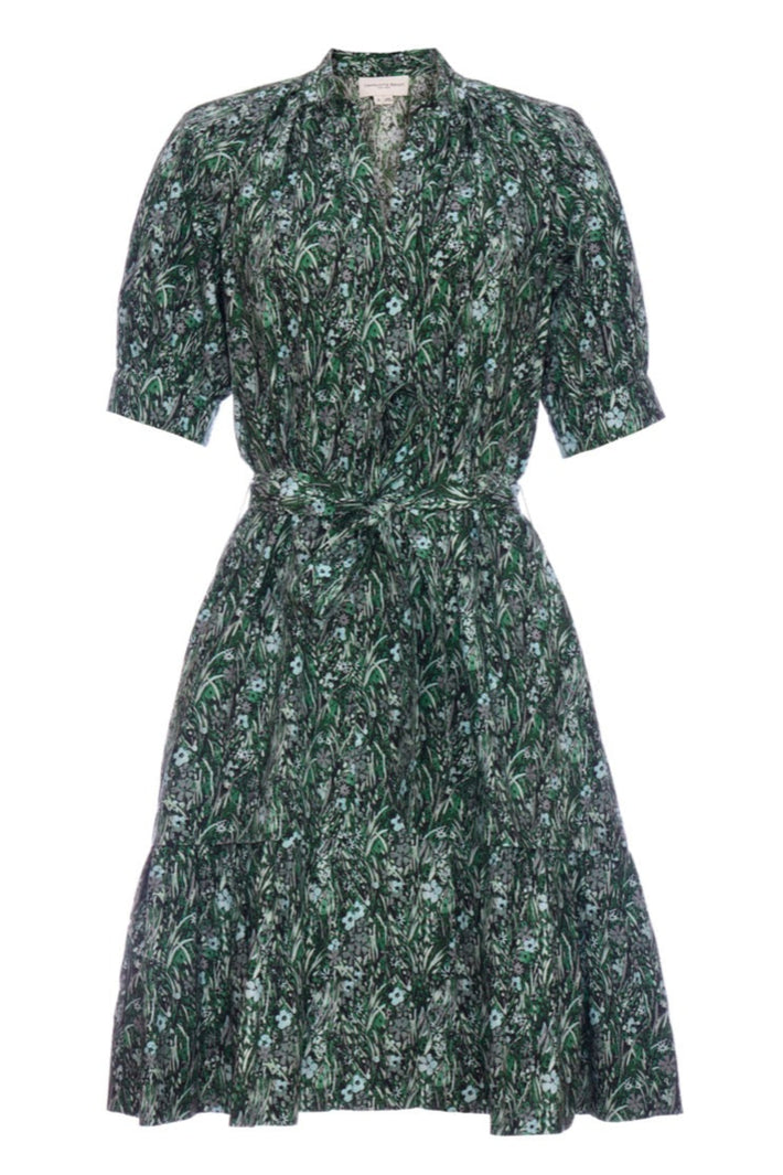 Marigold Dress - Emerald Wildflower