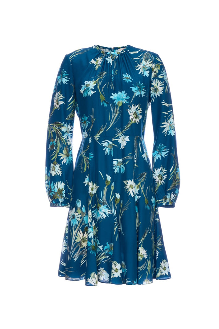 Petal Dress - Teal Chamomile
