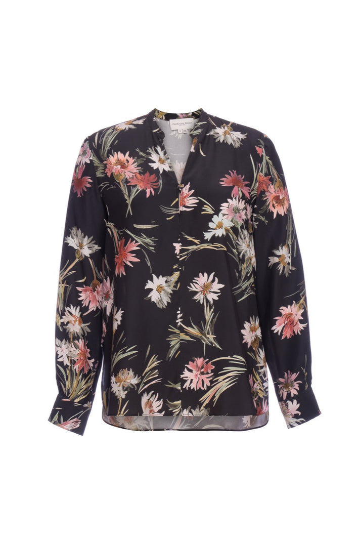Savannah Blouse - Chocolate Chamomile