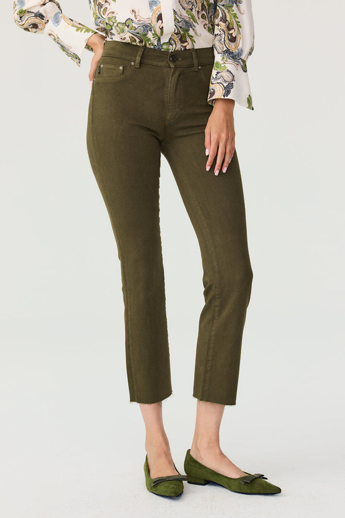 Mara Straight Leg Ankle Jean - Trellis