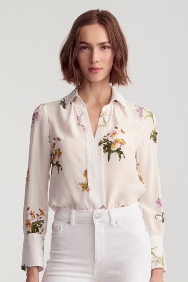 Laurel Blouse White Orchid