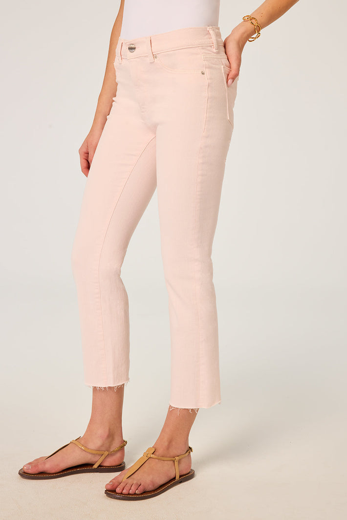 Mara Straight Leg Ankle Jean - Primrose Pink