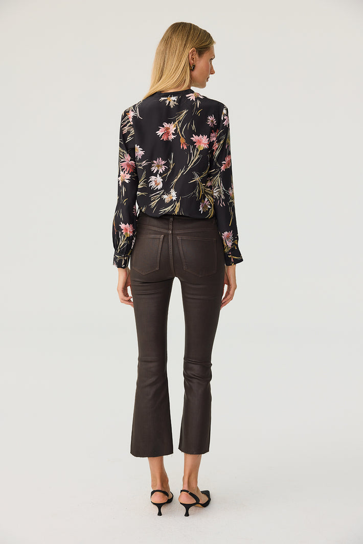 Bridget Boot Crop Jean - Chocolate Coated
