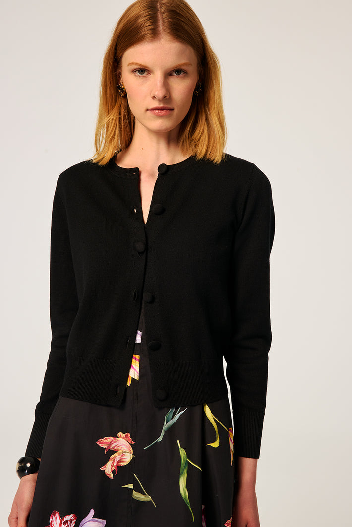 Travel Cardigan - Black