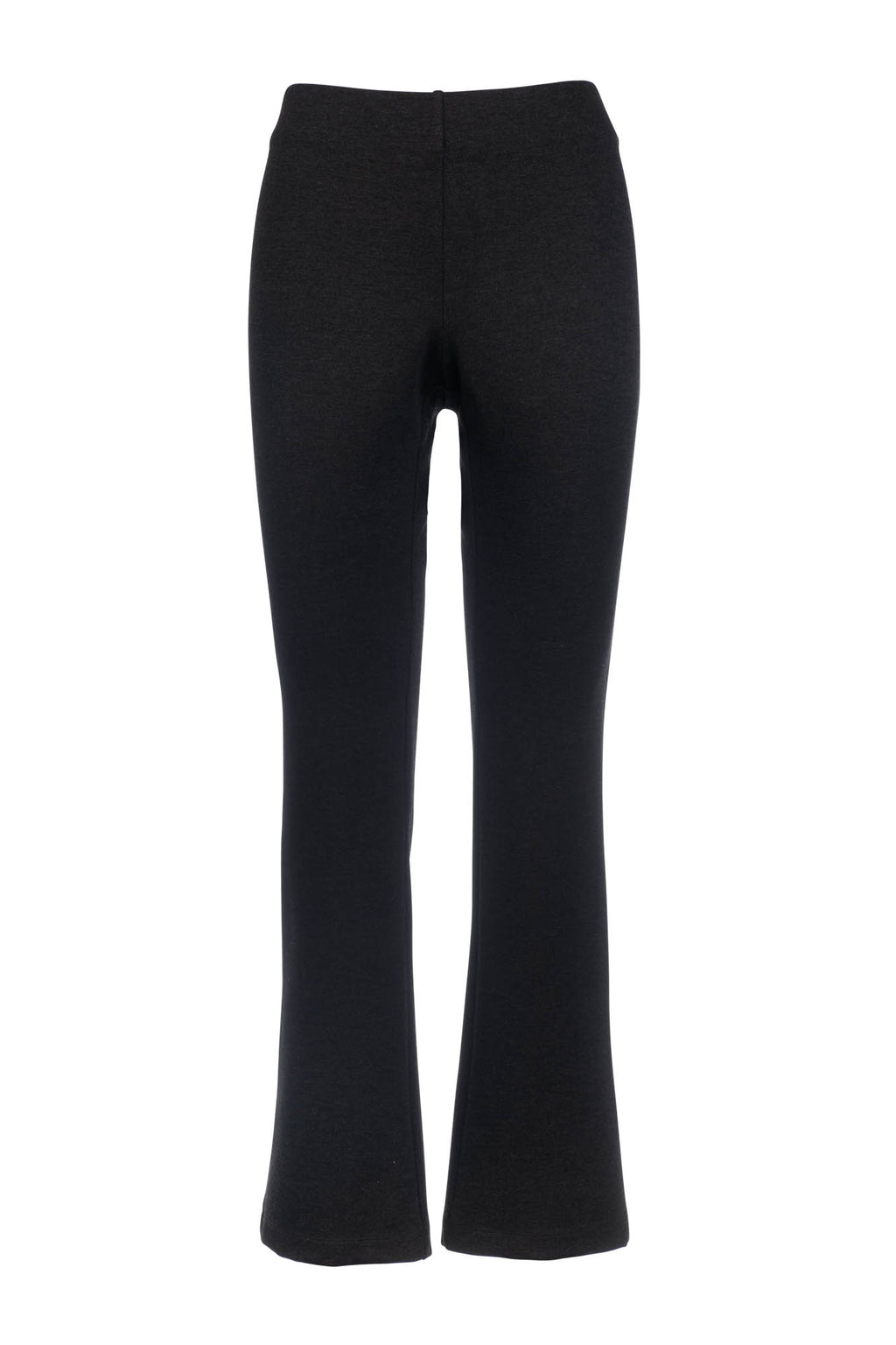 Full Length Flare Pant - Charcoal Ponte