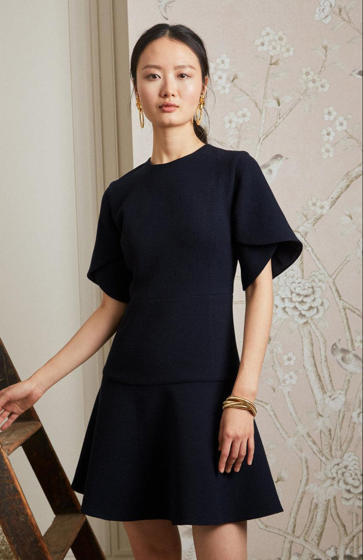 Tulip Flounce Dress