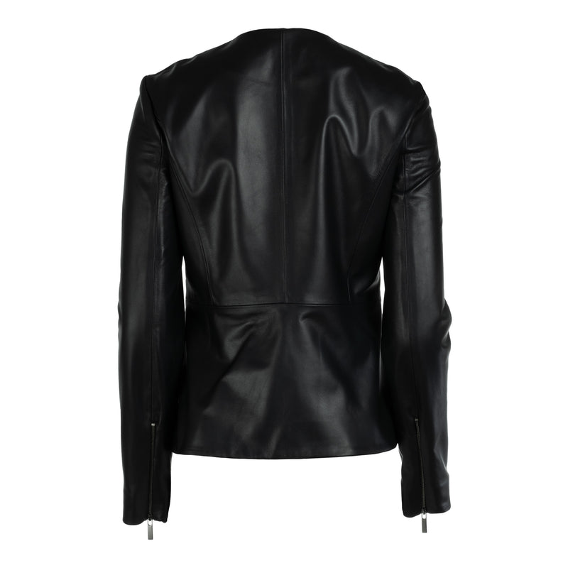 Peplum Jacket - Black