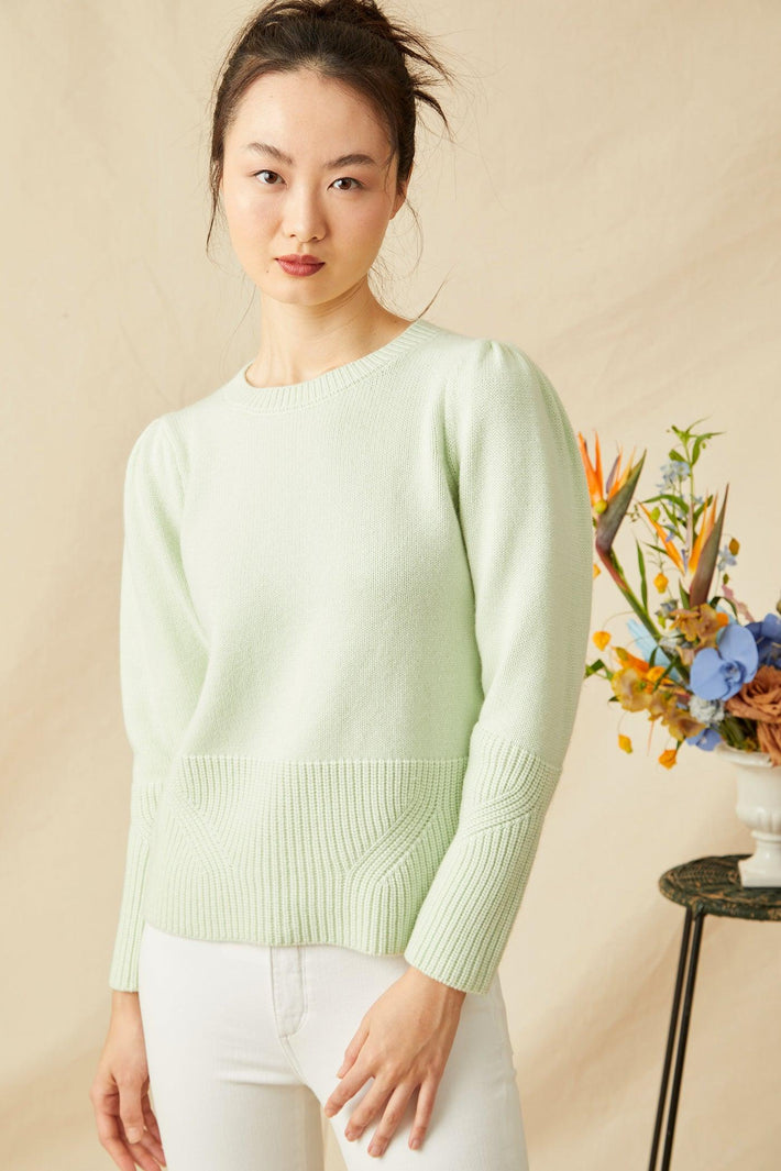 Long Sleeve Cleo Sweater - Ambrosia