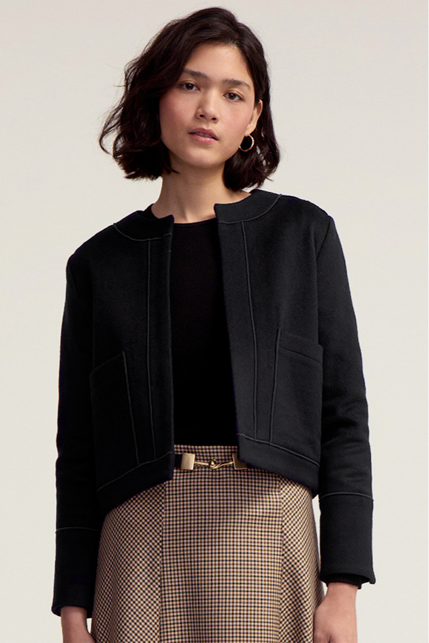 Crop Jacket - Black