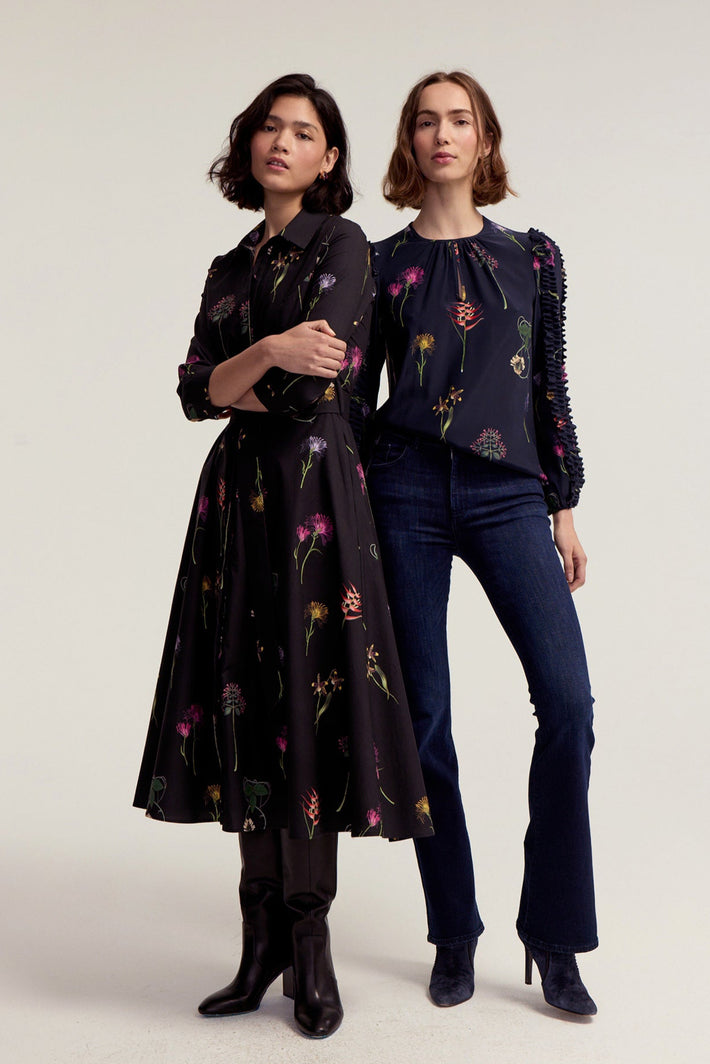 Hepburn Dress - Black Frida's Garden