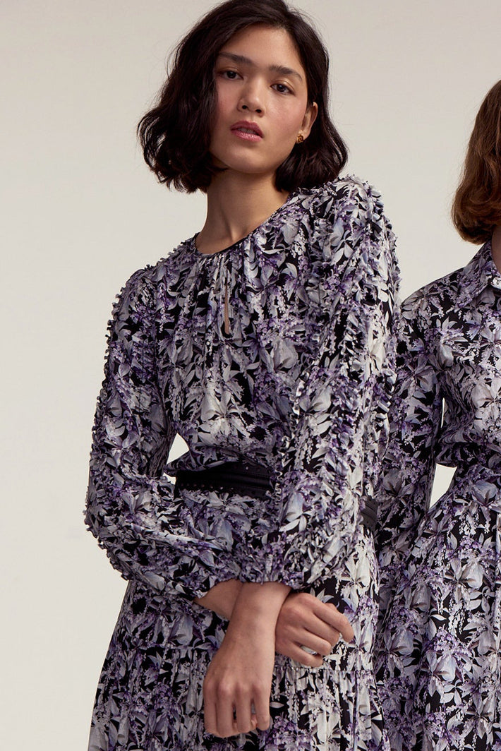 Gardenia Blouse - Lilac Lily