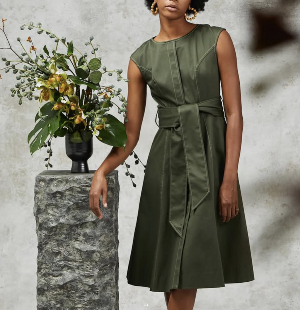 Tulum Dress - Olive