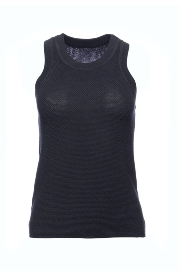 Sol Knit Tank - Navy