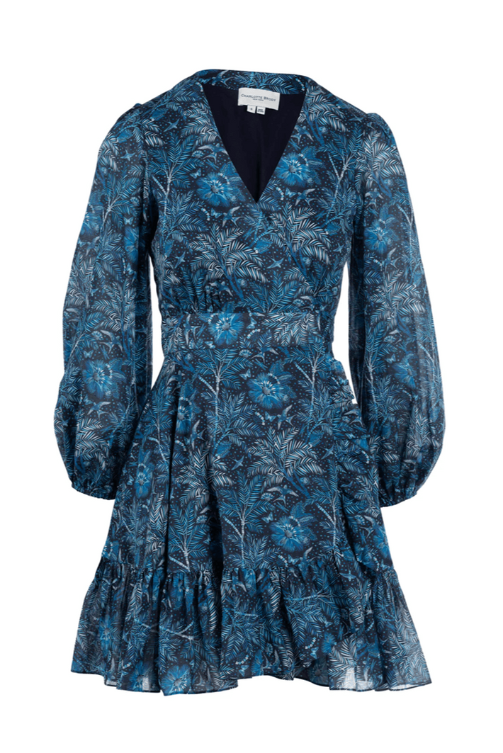 Celeste Dress - Navy Desert Oasis