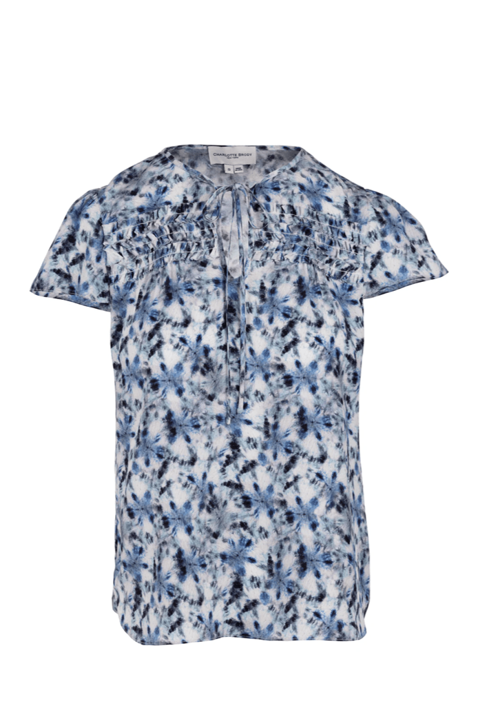 Amor Blouse - Blue Mirage