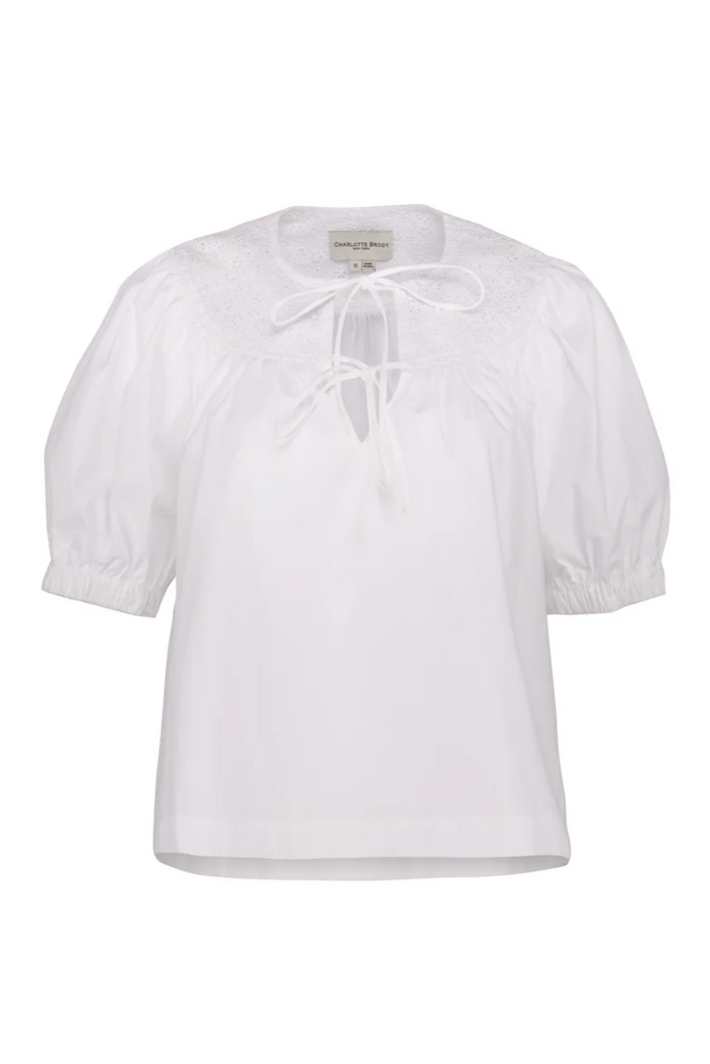Belle Blouse - White