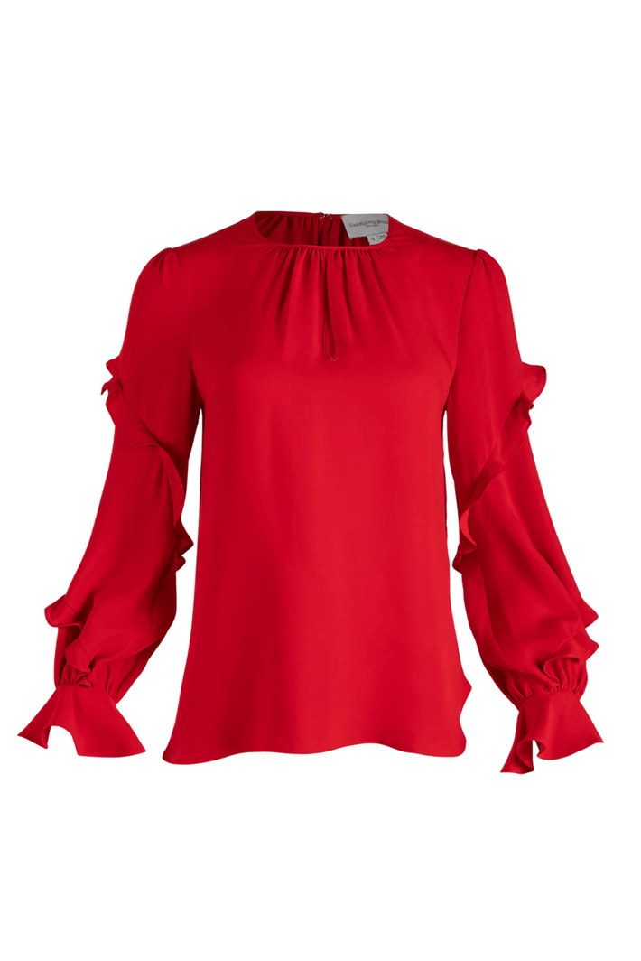 Aurora Blouse - Red