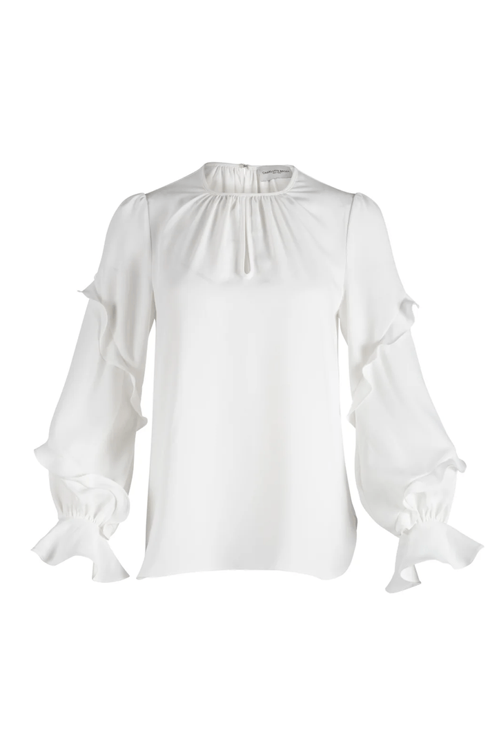 Aurora Blouse - Ivory