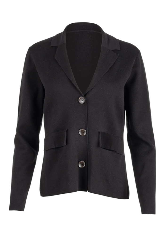 Brighton Knit Blazer - Black